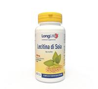 LongLife® Lecitina Di Soia | Fosfolipidi da soia NON OGM | Fonte vegetale di fosfatidilcolina | Precursore acetilcolina | Metabolismo dei lipidi | Fino a 2 mesi di trattamento | Senza glutine