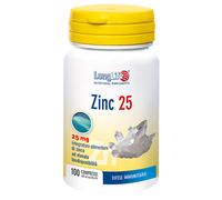 LONGLIFE ZINC 25MG 100CPR