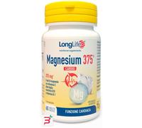 Long Life Magnesium 375 Cardio - 60 tav Cuore e circolazione, anti stanchezza