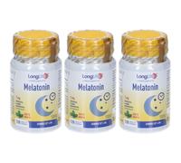 LongLife Melatonin Tavolette Gusto Menta 3x32,4 g Tavolette