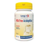 Longlife milk free acidophilus 60 capsule vegetali