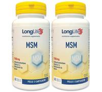 LongLife MSM 1000mg Tavolette 2x60 pz Tavolette