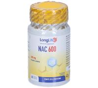 LongLife NAC 600 Integratore Alimentare 42 g Capsule