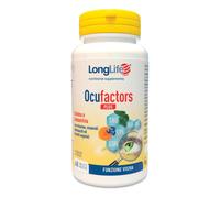 Long Life - Integratore per la funzione visiva Ocufactors Plus, Luteina e Zeaxantina - 60 tavolette
