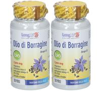 LongLife® Olio di Borragine Bio 1300mg 2x87,5 g Perle