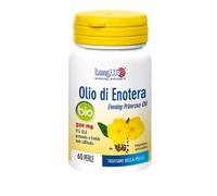 LongLife Olio Di Enotera Bio 500 mg Integratore Per La Pelle 60 Perle