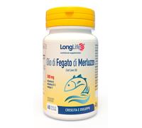 LongLife Olio di Fegato di Merluzzo Integratore per le Difese Immunitarie 60 Perle