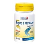 Longlife Olio di Fegato di Merluzzo 500mg crescita e sviluppo 60 perle