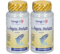 LongLife® Olio di Fegato di Merluzzo Perle 2x90 g Perle
