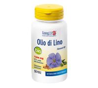 Longlife olio di lino 1300mg 50 perle