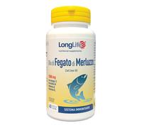 Longlife Olio di Fegato di Merluzzo 500mg crescita e sviluppo 60 perle