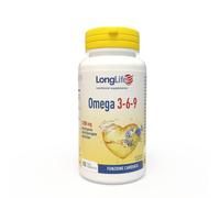 LongLife® Omega 3 6 9 Con olio di pesce borragine e lino 1000mg omega 3 615mg