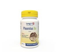 LongLife® Pleurotus Bio | DNA certificato | Titolato al 50% in polisaccaridi e al 15% in β(1,3-1,6)-D-glucani | Difese naturali dell’organismo | 1 mese di trattamento | Vegano e senza glutine