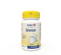 LongLife® Selenium | Integratore di selenio ad alta biodisponibilità | Sistema immunitario | Azione antiossidante | Benessere capelli e unghie | Oltre 6 mesi di trattamento | Vegano e senza glutine