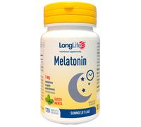LONGLIFE Srl LONGLIFE MELATONIN 1 MG AROMA MENTA 120 TAVOLETTE SUBLINGUALI