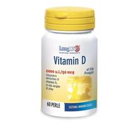 Long Life Vitamin D 2000 - 60 perle Pelle, denti e ossa