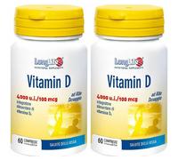 LongLife® Vitamin D 4000 u.i. 100 mcg 2x60 pz Compresse