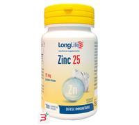 Longlife Zinc 25 Mg 100 Compresse