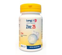 LONGLIFE ZINC 25 MG 100 COMPRESSE DIVISIBILI