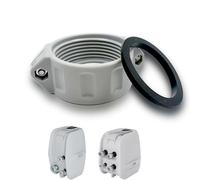 LONGLOUO 1 accoppiatore di ricambio per pompa spa, parti di accoppiamento dell'aria P06574, guarnizione della valvola dell'aria, compatibile con Lay Z Spa compatibile con connettori valvola Bestway
