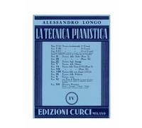 LONGO : LA TECNICA PIANISTICA FASCICOLO IV TECNICA DEGLI ARPEGGI