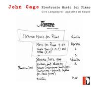 John Cage John Cage: Electronic Music for Piano (CD) Album