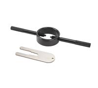 LONGONGAN Kit di compressione delle molle della forcella per moto, strumento universale in alluminio per forcelle upside-down da strada, compressore per molle della forcella con guarnizione