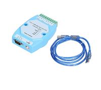 LONGONGAN Modulo di porta seriale 6-in-1 isolato, convertitore USB a RS232, RS422 e TTL, strumento di debug con isolamento da 1 kV, dotato di connettori DB9 e morsettiere, compatibile