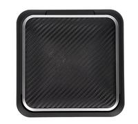 LONGONGAN Supporto per cellulare da cruscotto per auto, supporto universale regolabile in silicone per auto, design ribaltabile con base a ventosa, staffa senza magnete per telefono da 4,0