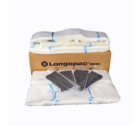 Longopac® Mini Super Strong 4 x 23 m senza fine sacchetto per la polvere 53 µm Ø 360 mm per aspirapolvere industriale Husqvarna S13 S26 S36 T-Line Pullman Dustcontrol Ronda