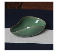 Longquan Celadon Cha He Tea Presentation Vessel | Porcelain Tea Leaf Holder & Saucer for Gongfu Tea Ceremony | Handmade Tea Tasting & Set Accessory(D)
