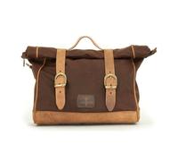 Longride Borsa da Sella Old Chopper Mini Waxcotton Braun, per Harley-Davidson