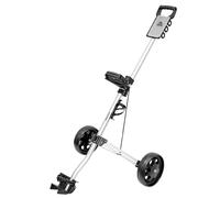 Longridge Alu Lite Carrello da golf a due ruote, Argento