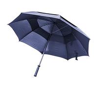 Longridge - Deluxe antivento - Ombrello da golf blu scuro