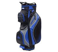 Longridge Deluxe Lite Borsa per carrello da golf con divisorio a 14 posizioni, Blu