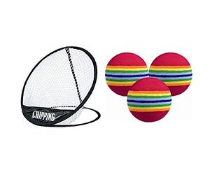 Longridge Foam Practice Golf Balls (Pack of 6 Balls) Golf ChipPing Net by