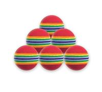 Longridge Palline da golf da pratica in schiuma (confezione da 6 palline)