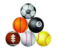 Longridge Palline da Golf Misura Confezione 6 (RD3554)