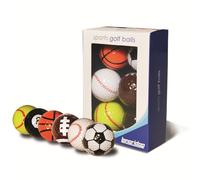 Longridge Sports Balls 6Pk Assorted Assorted