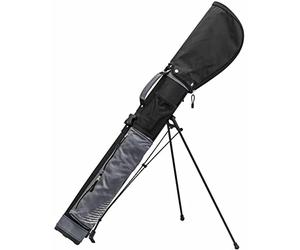 Longridge Travelite 5’’ Borsa portamatite da golf, Nero/Argento