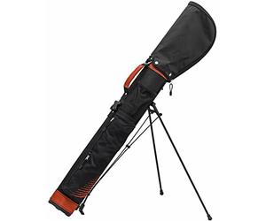 Longridge Travelite 5’’ Borsa portamatite da golf, Nero/Rosso
