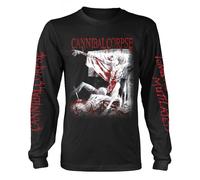 Longsl Cannibal Corpse Tomb Of The Mutilated ufficiale Uomo maglietta unisex