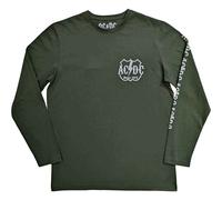 Longsleeve AC/DC Rock Or Bust ufficiale Uomo maglietta unisex