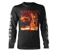 Longsleeve Bathory Hammerheart Tracklist autorizzato Uomo maglietta