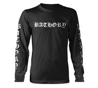 Longsleeve Bathory Logo ufficiale Uomo maglietta unisex