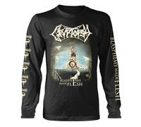 Longsleeve Cryptopsy Blasphemy Made Flesh autorizzato Uomo maglietta
