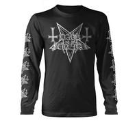 Longsleeve Dark Funeral Logo autorizzato Uomo maglietta