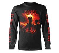 Longsleeve Deicide To Hell With God ufficiale Uomo maglietta unisex