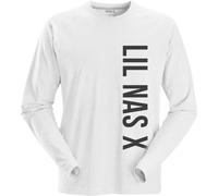 Longsleeve Lil Nas X Vertical Text autorizzato Uomo maglietta