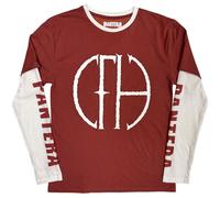 Longsleeve Pantera Frayed Logo autorizzato Uomo maglietta